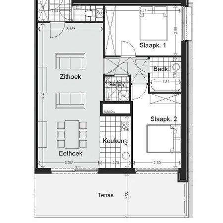 Shs Homes-Luxe Highrise, 2 Bedrooms, Kitchen, Free Parking, Stunning View, Large Tarrasse, Workspace Hasselt Exterior photo